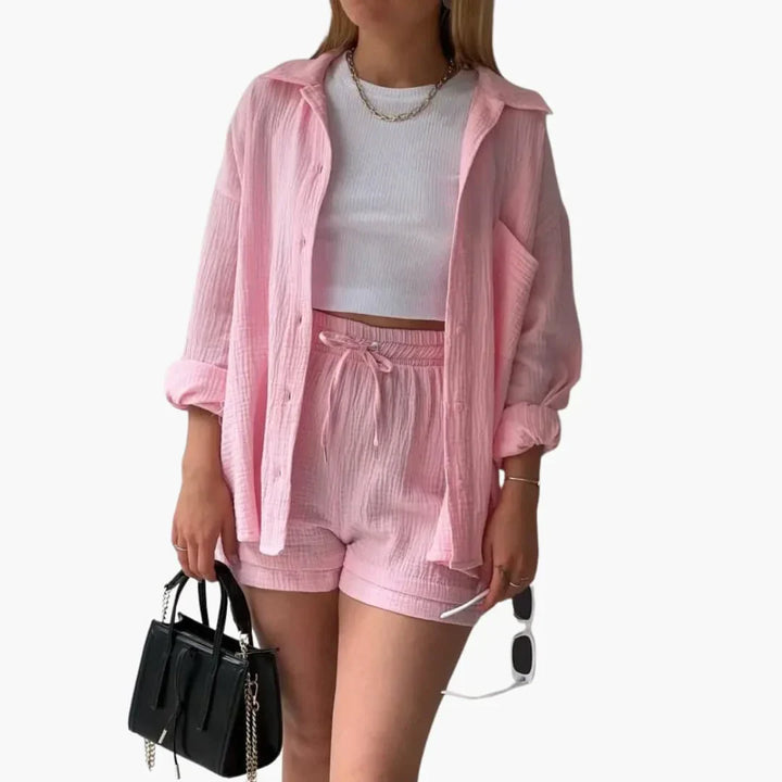 Sara | Two Piece Travel Set